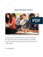 SAT March Revision 2021