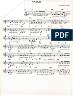 Partitura Prece