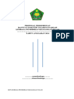 CONTOH PROPOSAL Insentif Gubernur - Kade - KUA