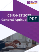 Csir Net General Aptitude Sample Paper 24 1 77