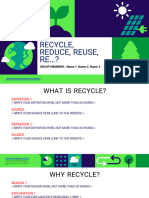 3R - Recycle