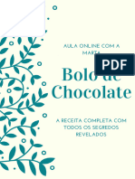 Receita Do Bolo de Chocolate