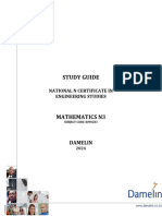 Mathematics N3 Study Guide