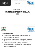 Competency Based Curriculum - Presentation