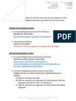 Aides Bafa Iledefrance