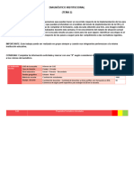 Diagnóstico Institucional Tema 2