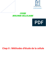 Chapitre II Méthodes D'étude de La Cellule (2) - Copie NE-1