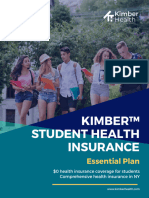 OPT EP Kimber Student Insurance Brochure
