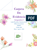 Carpeta de Evidencia - Integradora