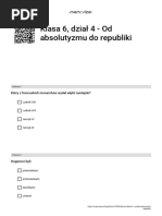 Test Szatan Z 7 Klasy | PDF