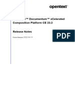 OpenText Documentum Xcelerated Composition Platform 23.2 Release Notes