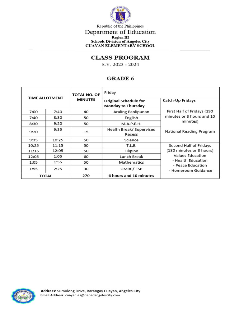 grade-6-catch-up-sample-schedule-pdf