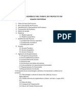 Estructura Perfil Proyecto de Grado Sistemas