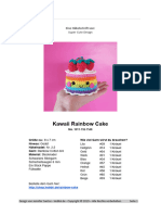 Rainbow-Cake-0 Torta Amigurumi