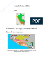 Geografía Física Del Perú