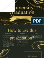 Elegant Big University Graduation Ceremony Presentation