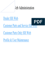 SIS Web Admin