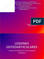 Lesiones Osteoarticulares