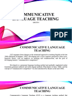 Communicative Language Teaching