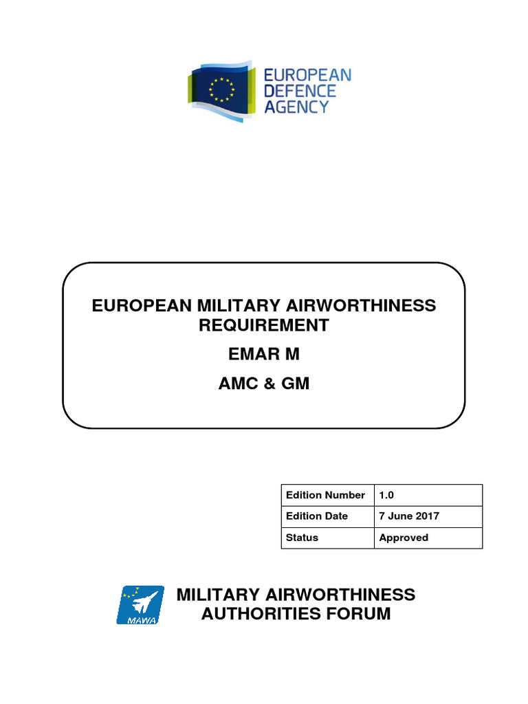 EMAR M Continuing Airworthiness Guide | PDF | Aviation | Transport