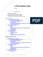 Incomplete Note of Lab Python Program