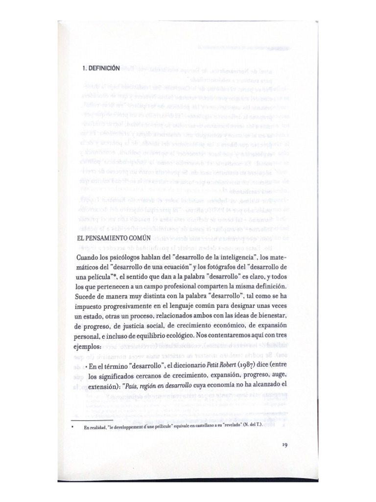 Gilbert Rist Capitulo 1 | PDF