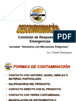 Jornadas MPEL - Descontaminación