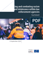 ENG-ECRI Factsheet On Policing