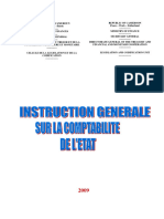 Instruction Gnrale Sur La Comptabilit de Letat Version 2009