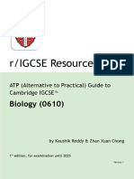 Biology ATP Guide - Created by Kaushik and Zhan