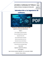 Ingenieria de Software Unidad 1