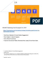 1SMART Marketing Goal Examples For 2023
