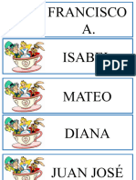 Name Tags For Classroom Use