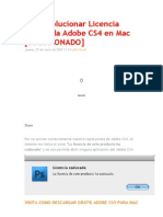 Como Solucionar Licencia Caducada Adobe CS4 en Mac