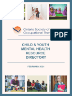 Child Youth Mental Health Resource Directory 2021