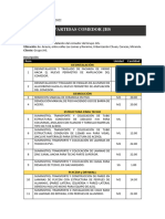 Partidas Proyecto Ampliación Comedor JHS