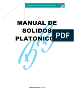 Manual de Solidos Platonicos