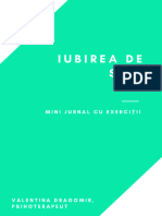 Iubirea de Sine Mini Jurnal 10 Exercitii