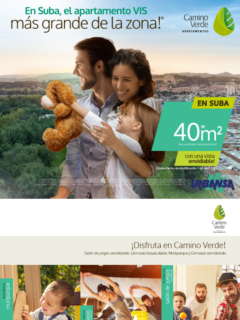 Apartamentos VIS en Suba, Camino Verde | PDF | Diseño | Mercado (economía)