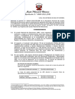 Resolución 0069-2022-Jne Horario de Atencion en El Jne