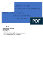 CONFERENCE Sur Le Thème Médisance Et L'espionnage.