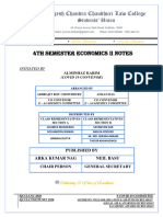 ECONOMICS II Notes