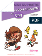 Jocatop Guide CM1 CONJUGAISON Corrigé