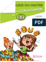 Jocatop Guide CE2 CONJUGAISON Corrigé