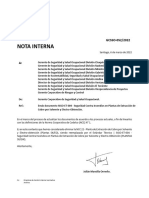 GCSSO-052 Envío Doc SIGO-ET-004 Estándar Téc Seg Contra Inc en Plantas de Extr de Cobre Por Solv y Electro-Obtención