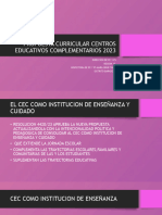 Propuesta Curricular Centros Educativos Complementarios 08-11-2023