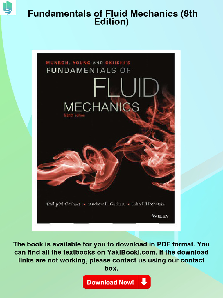 Download Fundamentals of Fluid Mechanics PDF | PDF