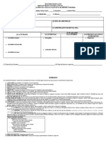 Formato - Planificación Semanal - Primaria y Premedia - Última Versión