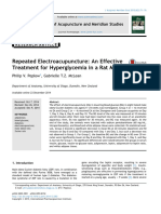 2015 Repeated Electroacupuncture - An Effective Treatment For Hyperglycemia in A Rat Model