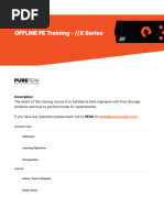 Offline Fe Training Flasharray X Series